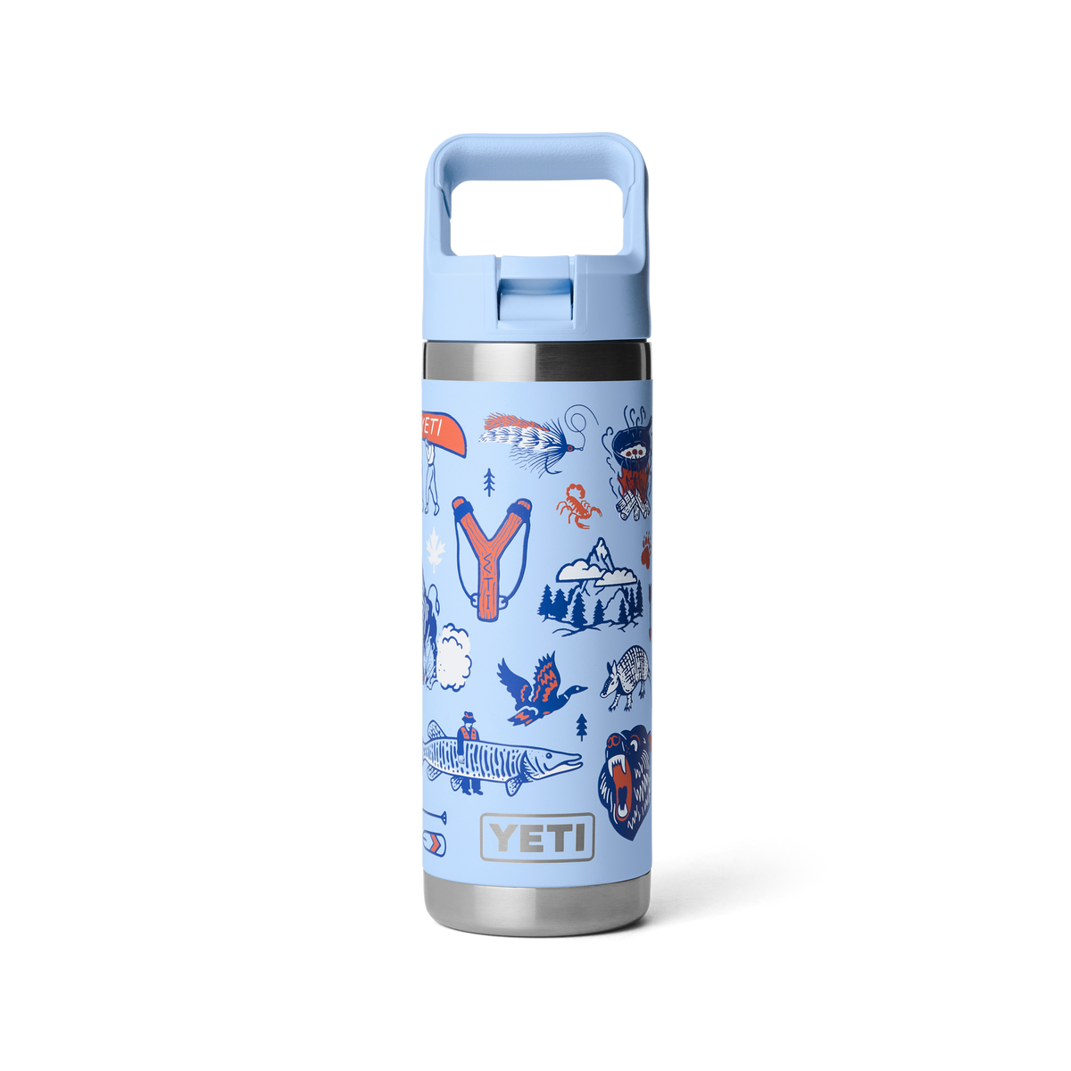Rambler® 18 oz (532 ml) Bottle | With Colour-Matched Straw Cap