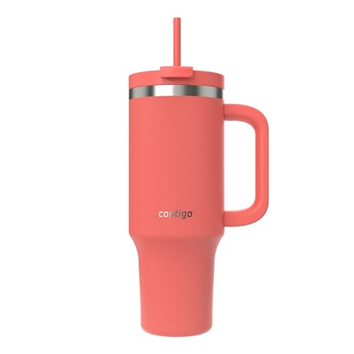 Contigo Streeterville Tumbler with Handle & Straw 1200ml