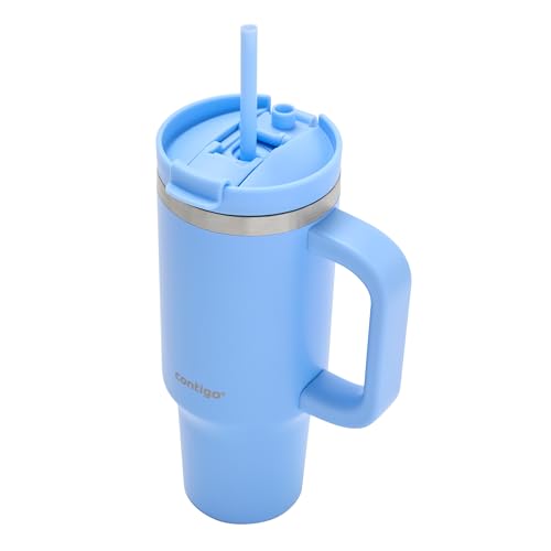 Contigo Streeterville Tumbler with Handle & Straw 1200ml