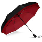 Repel Windproof Travel Umbrella Fibreglass Auto Open