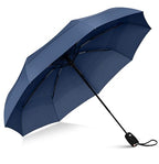 Repel Windproof Travel Umbrella Fibreglass Auto Open