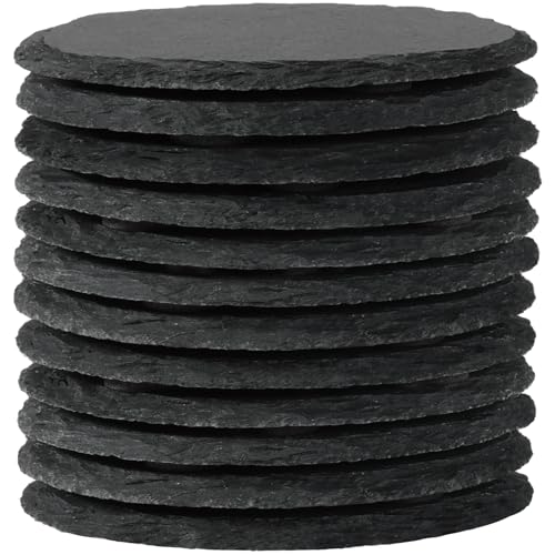 WEWINK PLUS Slate Coasters Set 10cm