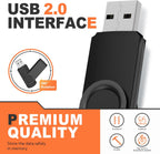 Uflatek USB 2.0 Flash Drive 1GB 10 Pack