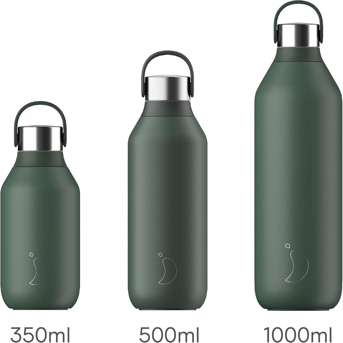 Chilly's Series 2 Stainless Steel Water Bottle 500ml