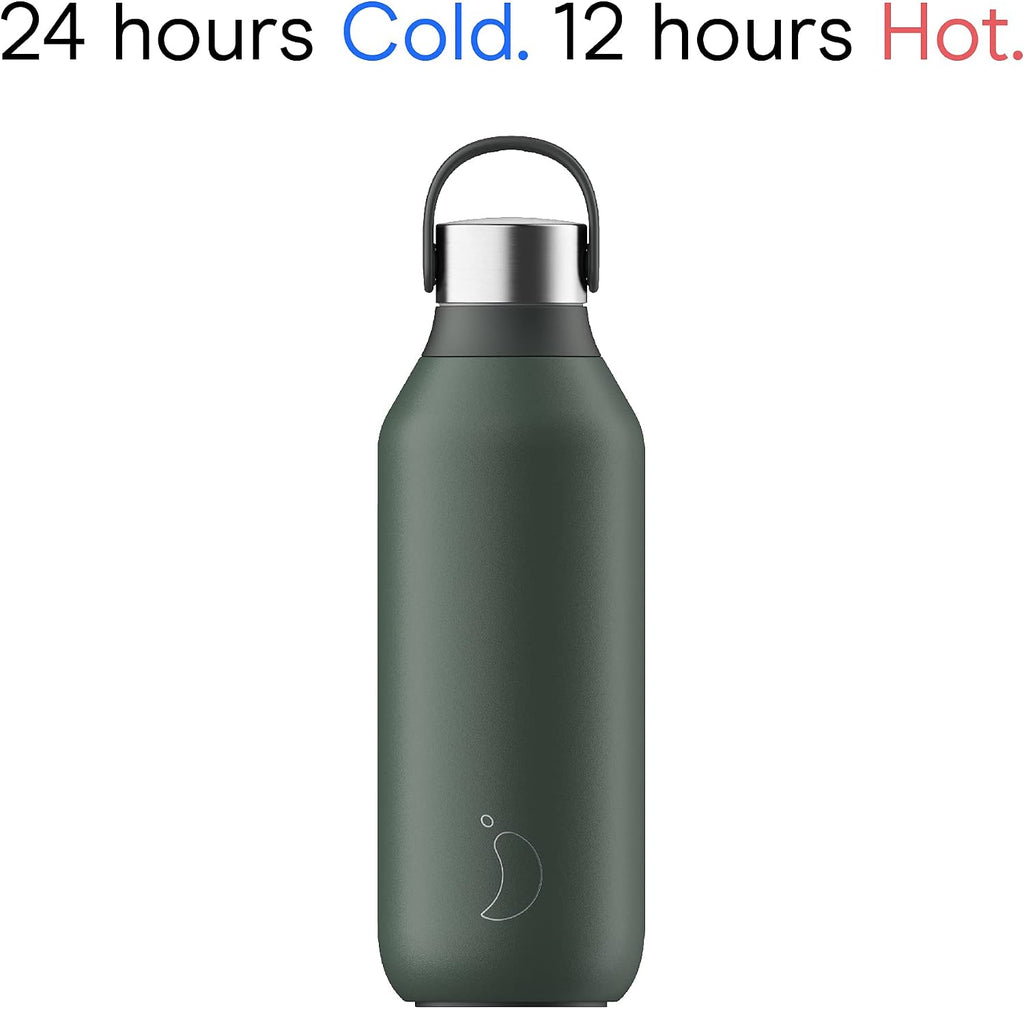 Chilly's Series 2 Stainless Steel Water Bottle 500ml