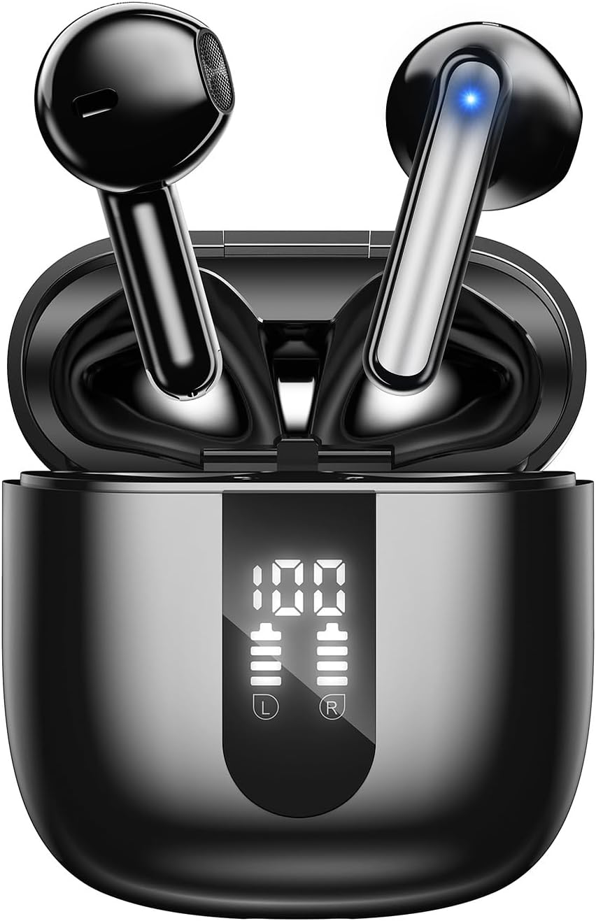 JBES A9 Wireless Earbuds Bluetooth 5.4 IPX5