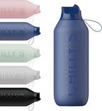 Chilly's Series 2 Flip Water Bottle With Sports Lid
