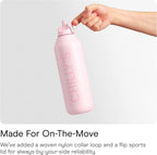 Chilly's Series 2 Flip Water Bottle With Sports Lid