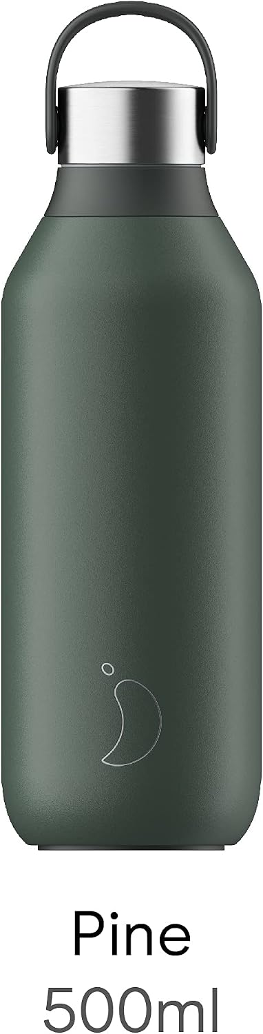 Chilly's Series 2 Stainless Steel Water Bottle 500ml