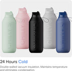 Chilly's Series 2 Flip Water Bottle With Sports Lid