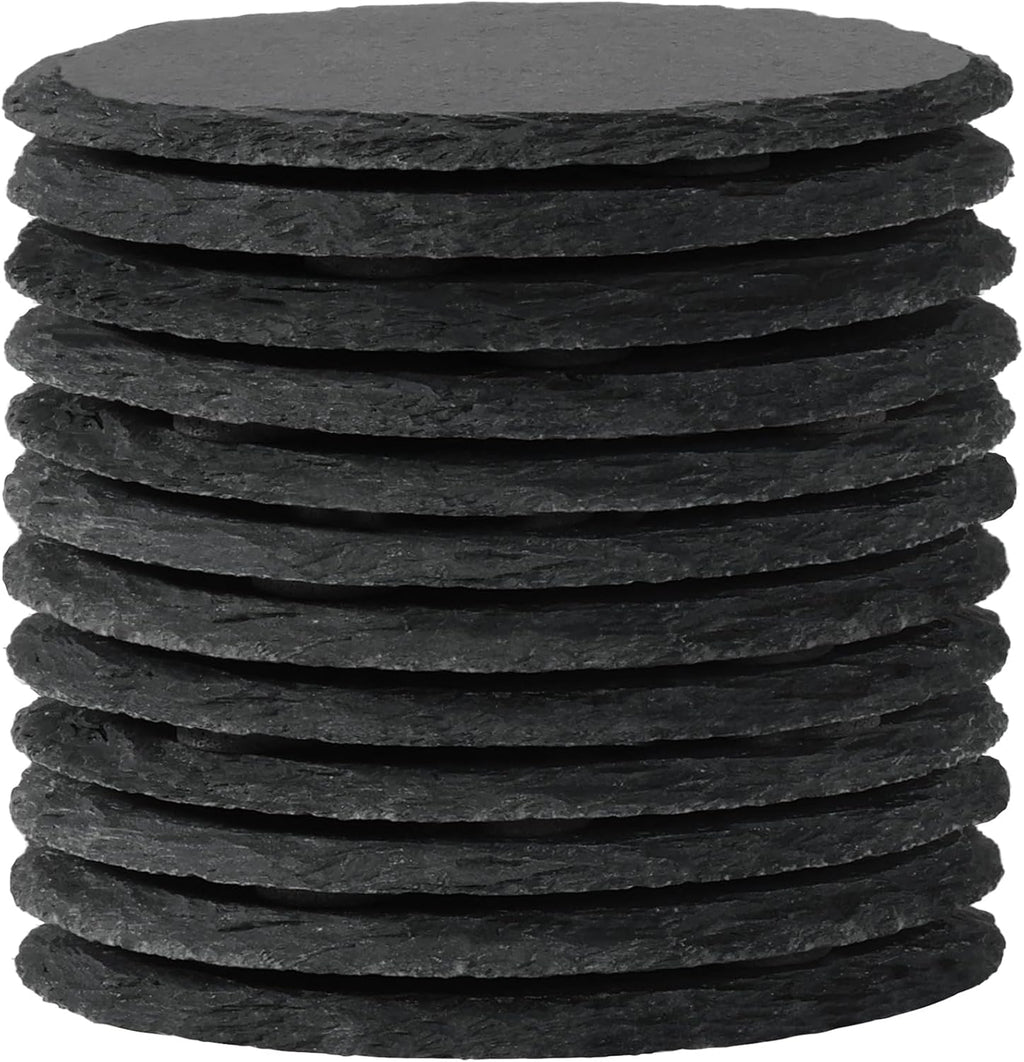 WEWINK PLUS Slate Coasters Set 10cm