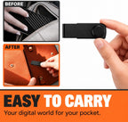 Uflatek USB 2.0 Flash Drive 1GB 10 Pack