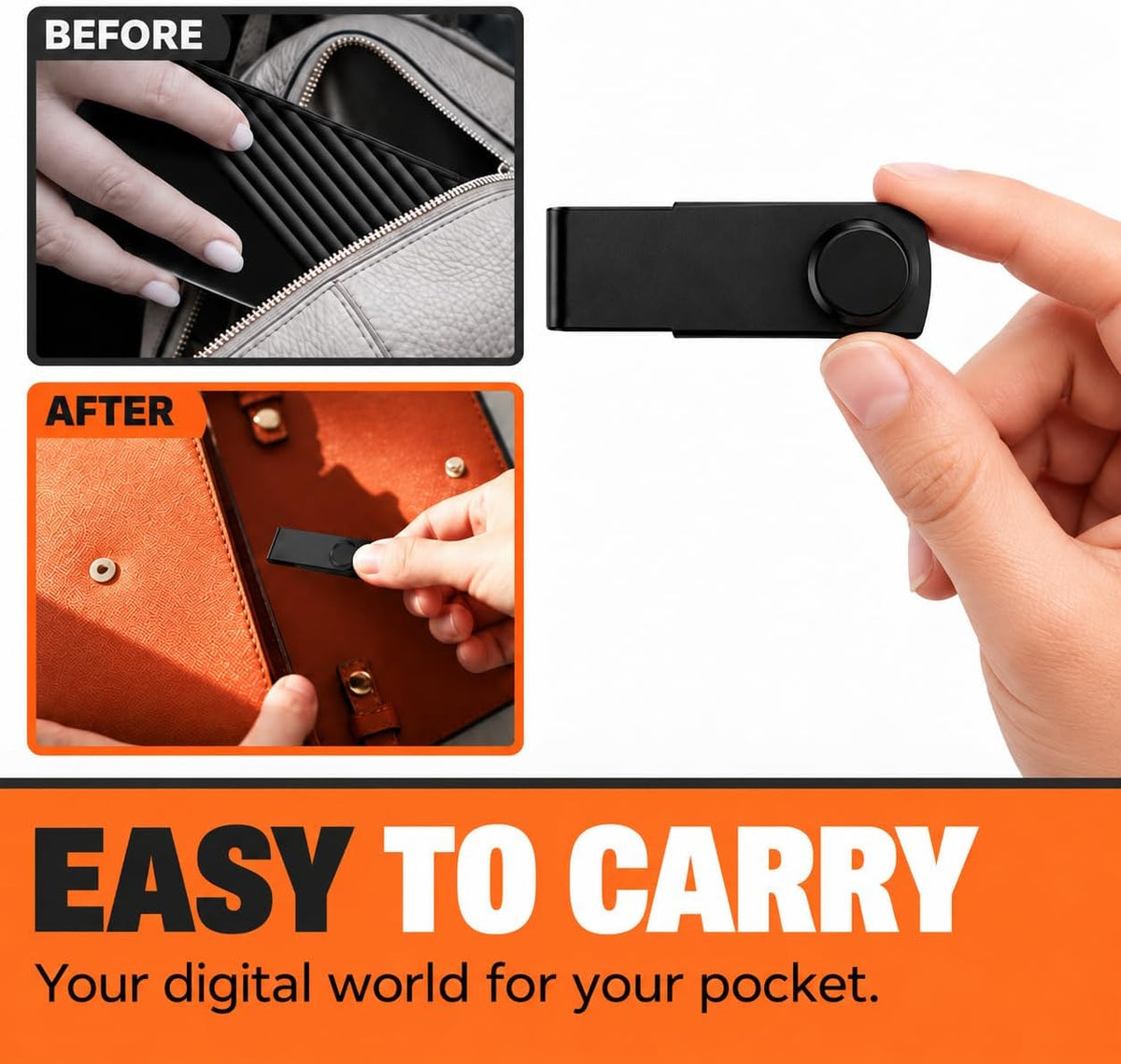Uflatek USB 2.0 Flash Drive 1GB 10 Pack