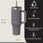 Contigo Streeterville Tumbler with Handle & Straw 1200ml