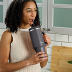 Contigo Streeterville Tumbler with Handle & Straw 1200ml