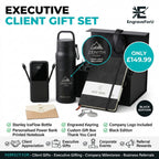 Executive Client Gift Set | Personalised Stanley Bottle, Power Bank & Notebook Gift Box