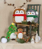 MM800 Mid Brown Christmas Deer Model
