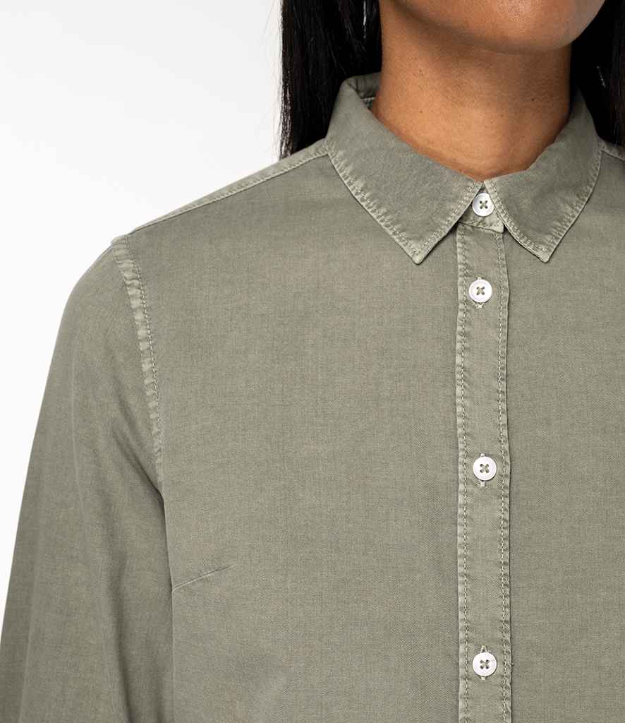 NS503 Washed Pale Khaki Model