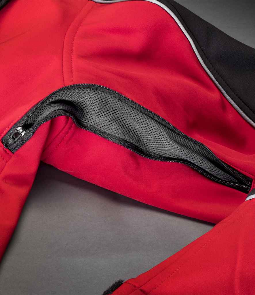 RS118 Red/Black Detail