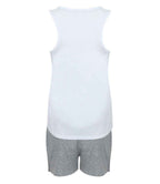 TC52 White/Heather Grey Back