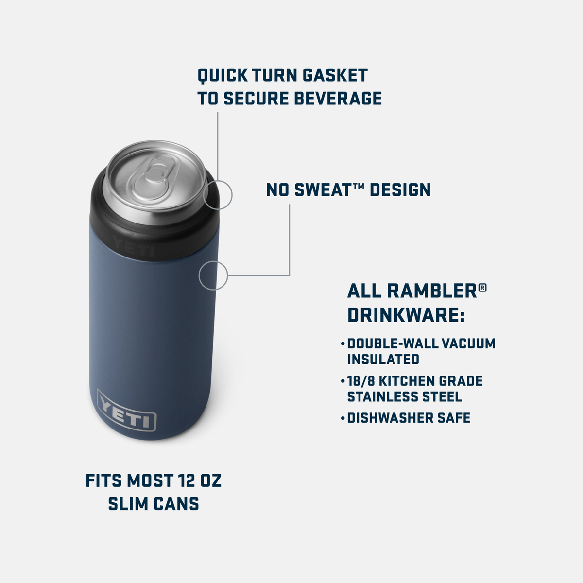 Rambler® 250 ML Colster® Can Insulator