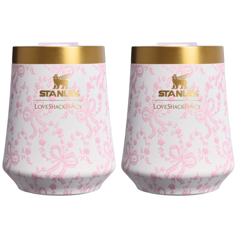 Stanley 1913 x LoveShackFancy Reserve Wine Tumbler Set 2-pack | 0.32L
