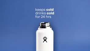 Hydro Flask Wide Mouth Water Bottle Insulated Stainless Steel 1.18L