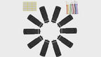 Uflatek USB 2.0 Flash Drive 1GB 10 Pack