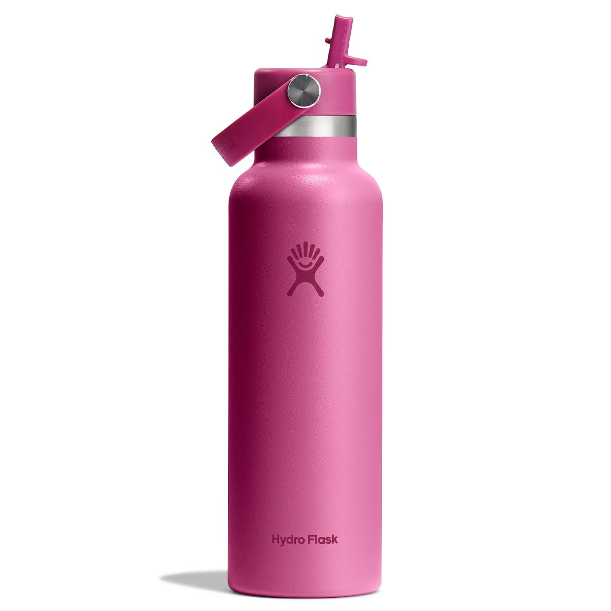 Hydro Flask Standard Mouth Bottle with Flex Straw Cap 621ml