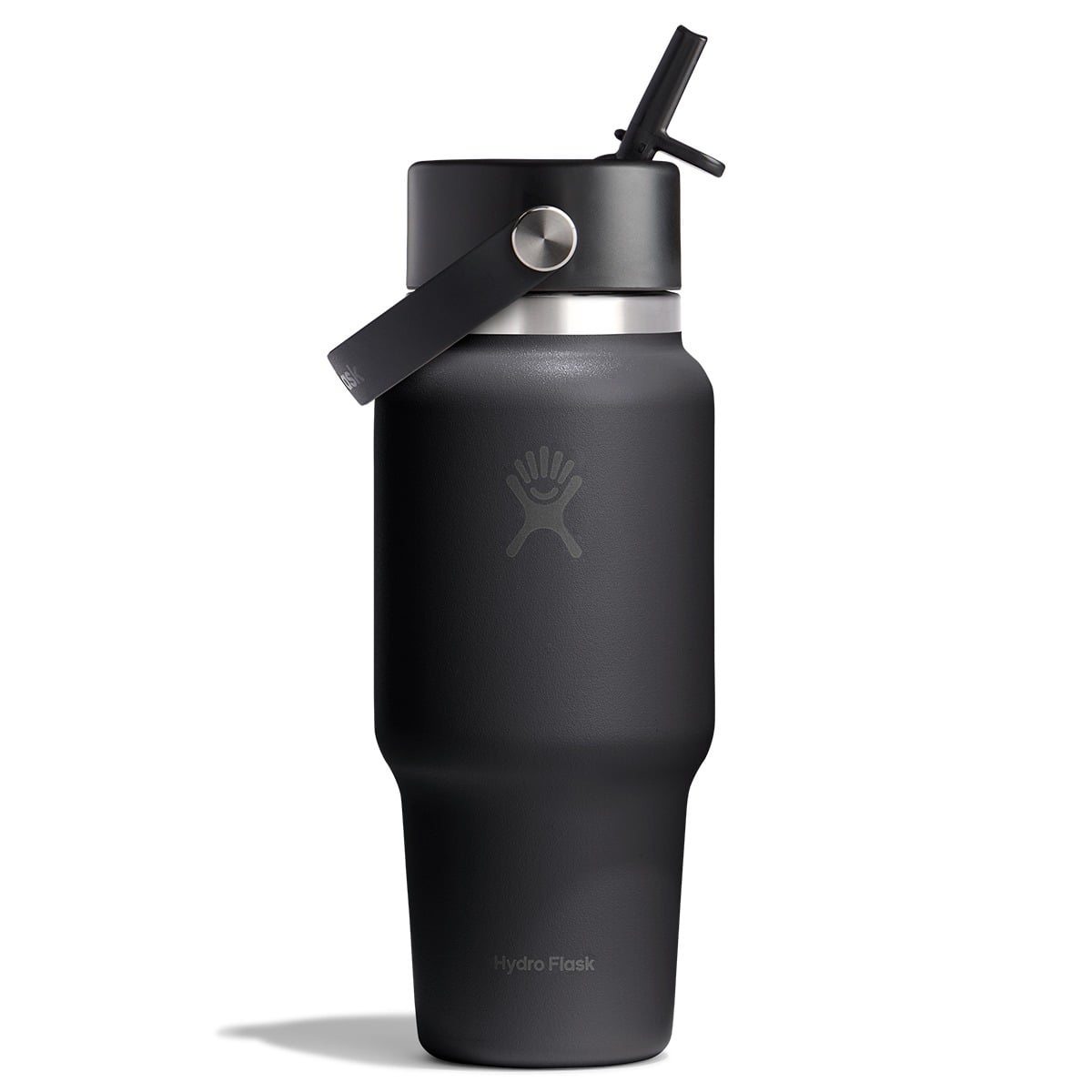 Hydro Flask Wide Mouth Travel Bottle with Flex Straw Cap 710ml