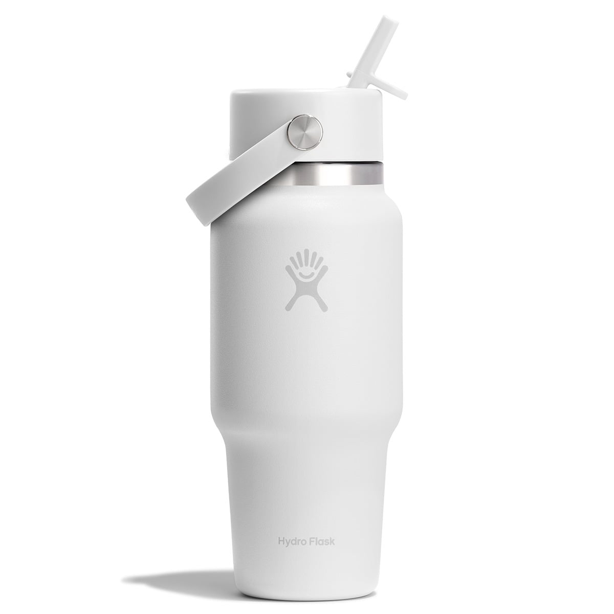 Hydro Flask Wide Mouth Travel Bottle with Flex Straw Cap 710ml