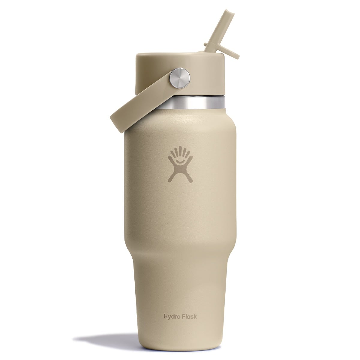 Hydro Flask Wide Mouth Travel Bottle with Flex Straw Cap 710ml
