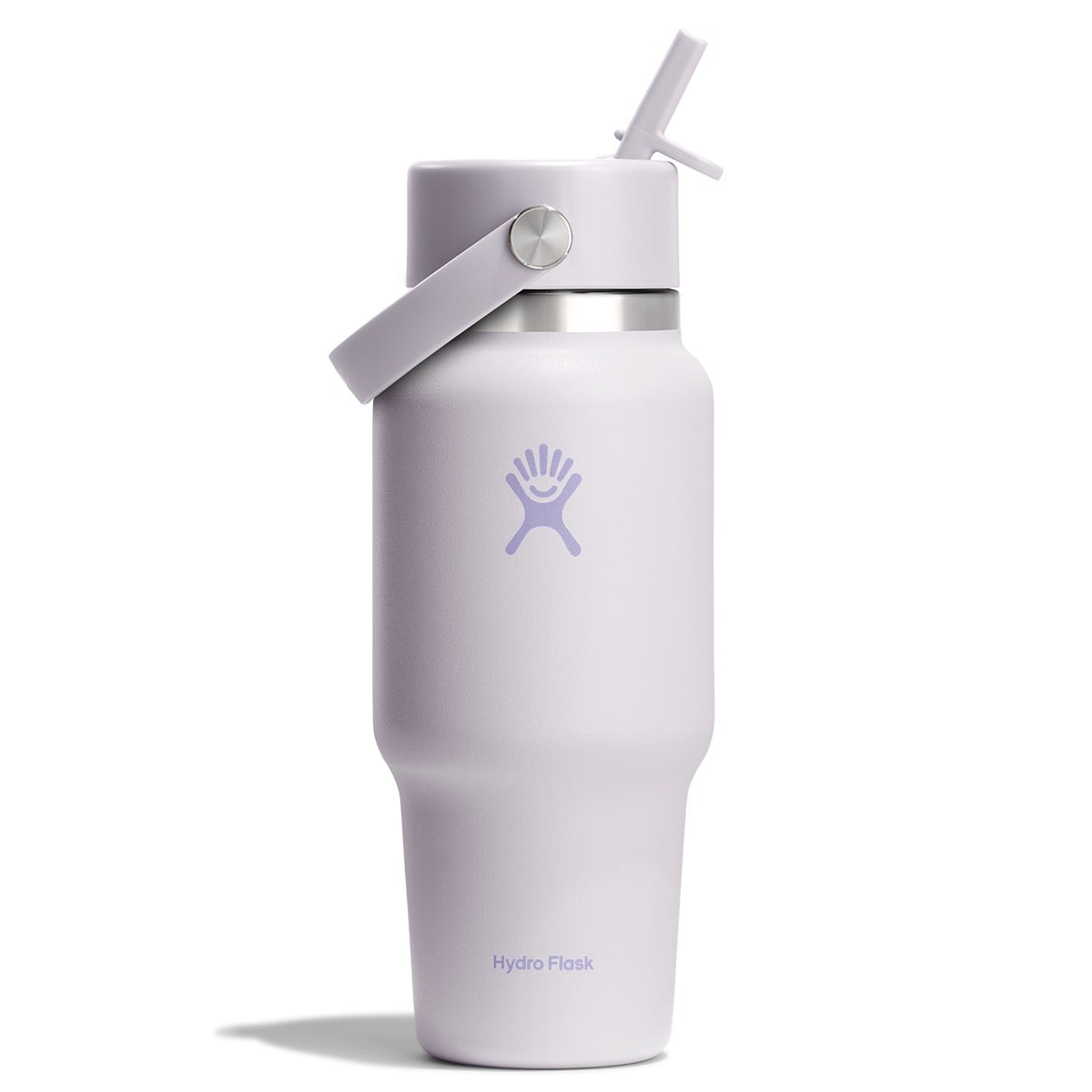 Hydro Flask Wide Mouth Travel Bottle with Flex Straw Cap 710ml
