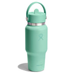 Hydro Flask Wide Mouth Travel Bottle with Flex Straw Cap 710ml