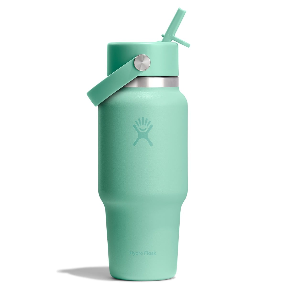 Hydro Flask Wide Mouth Travel Bottle with Flex Straw Cap 710ml