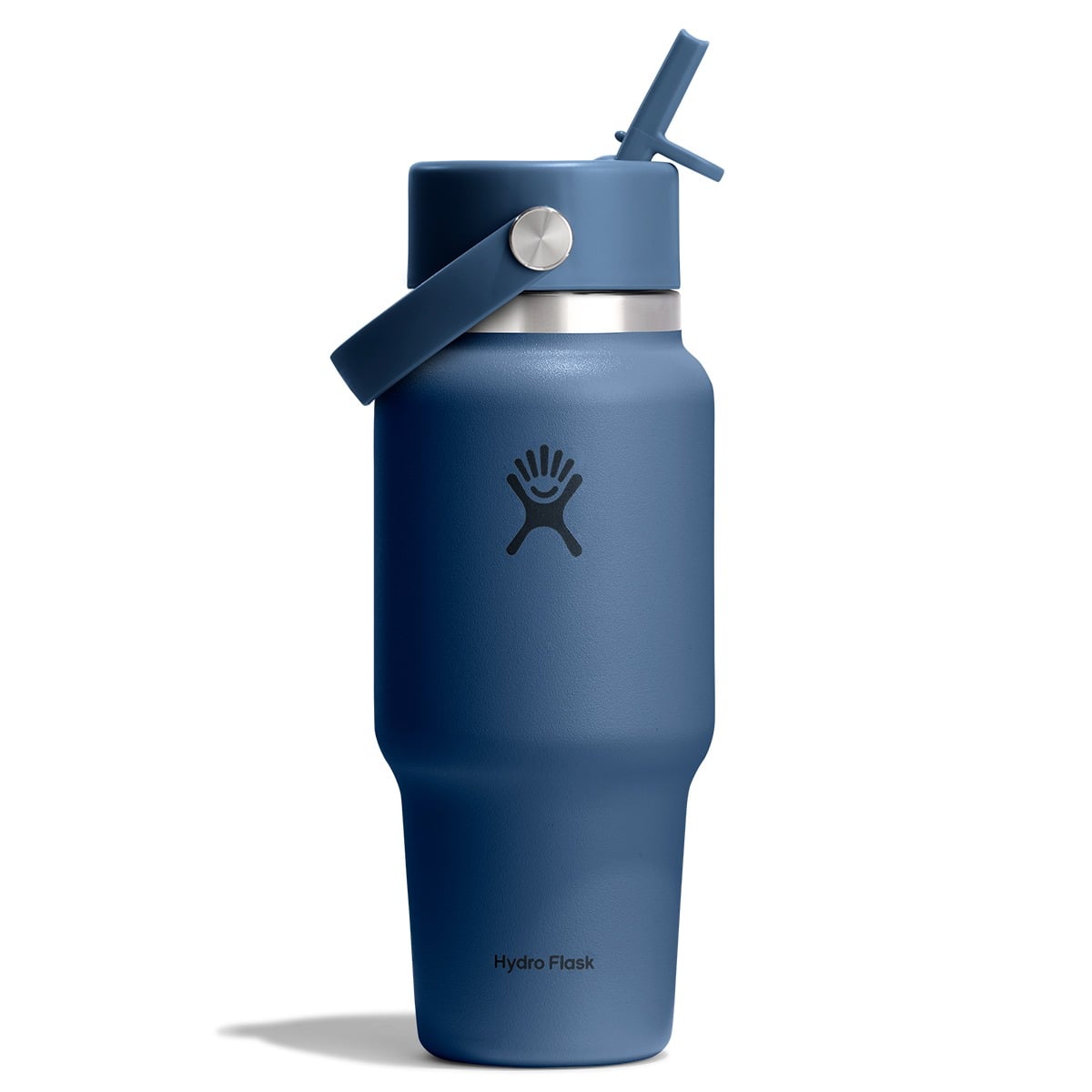 Hydro Flask Wide Mouth Travel Bottle with Flex Straw Cap 710ml