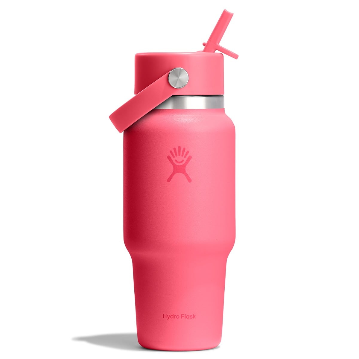 Hydro Flask Wide Mouth Travel Bottle with Flex Straw Cap 710ml