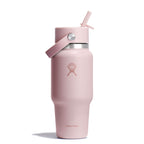 Hydro Flask Wide Mouth Travel Bottle with Flex Straw Cap 710ml