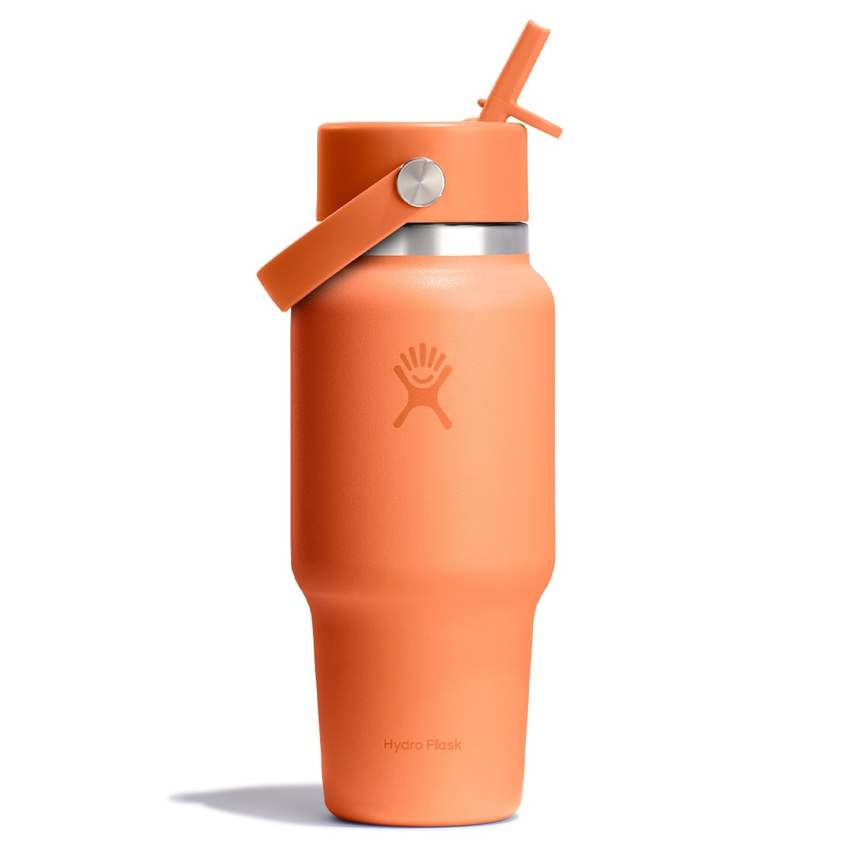 Hydro Flask Wide Mouth Travel Bottle with Flex Straw Cap 710ml