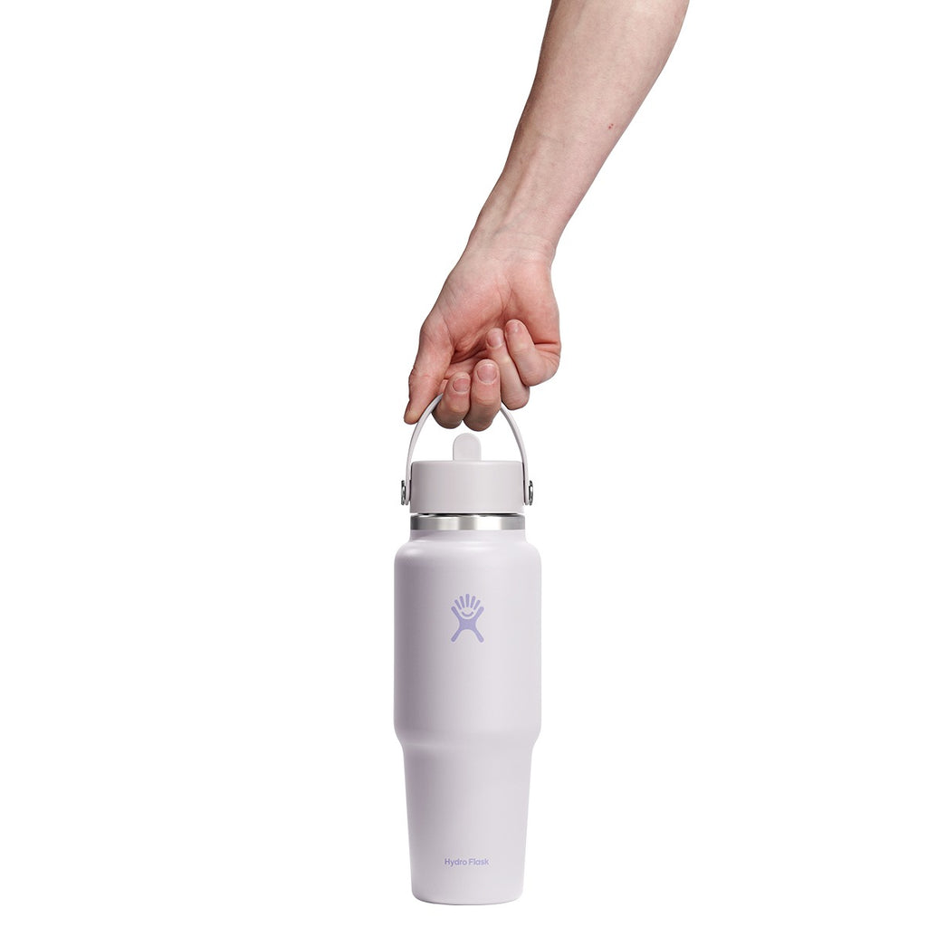 Hydro Flask Wide Mouth Travel Bottle with Flex Straw Cap 946ml